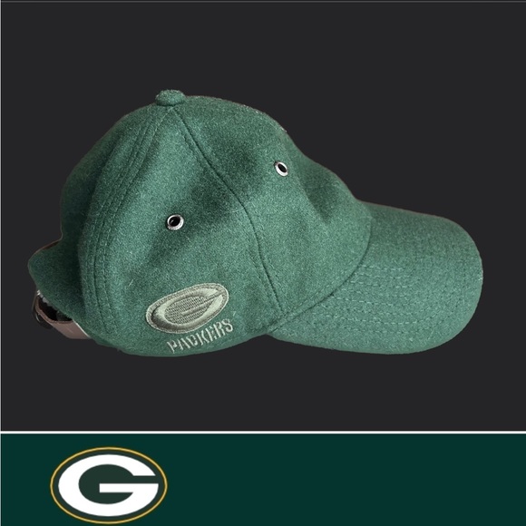 Wool Blend Green Bay Packers NFL New Era 9Twenty Cap | Packers Logo | Green - Picture 16 of 16